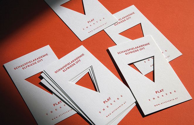 Letterpress Business Cards Inspiration | Die Cutting | Luxury Printing