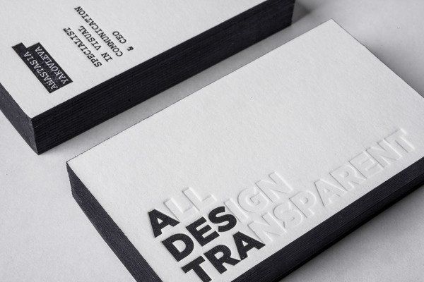 Letterpress Business Cards Inspiration | Luxury Printing