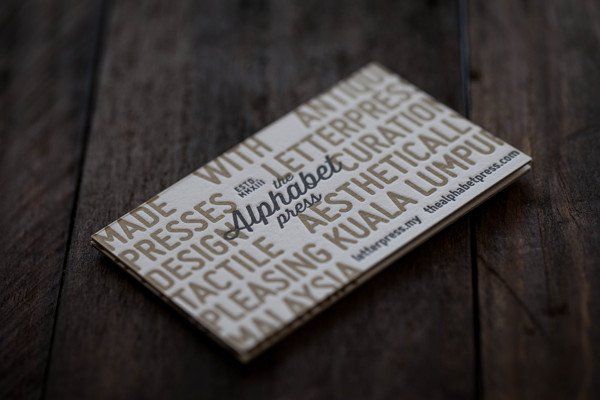 Letterpress Business Cards inspiration | Luxury Printing