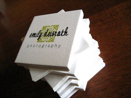 Letterpress Business Cards inspiration | Luxury Printing