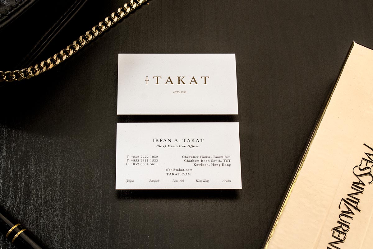 Natural Cream Business Card 2 | Luxury Printing