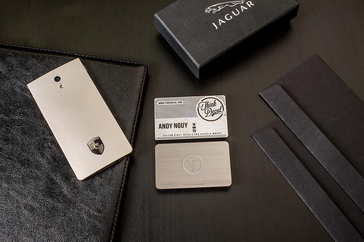 Stainless Steel Business Cards Best Designs | Luxury Printing
