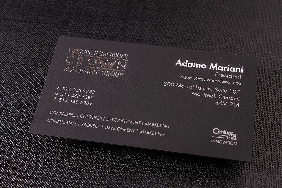 Suede Business Cards  Luxury Business Card Printing